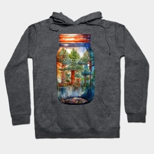 Whimsical Forest Jar Hoodie